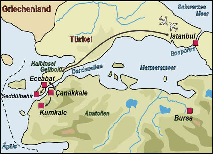 Reisekarte