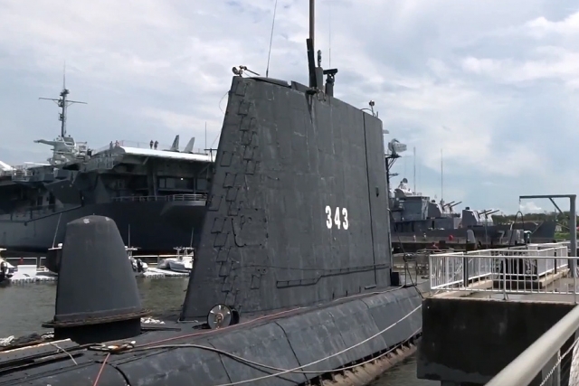 Die US-Kriegsflotte und die Anlagen der Küstenverteidigung an der Ostküste der USA