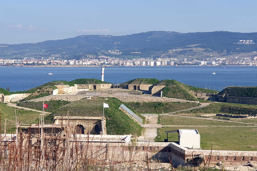 Türkei Küstenbefestigungen entlang der Dardanellen und Istanbul